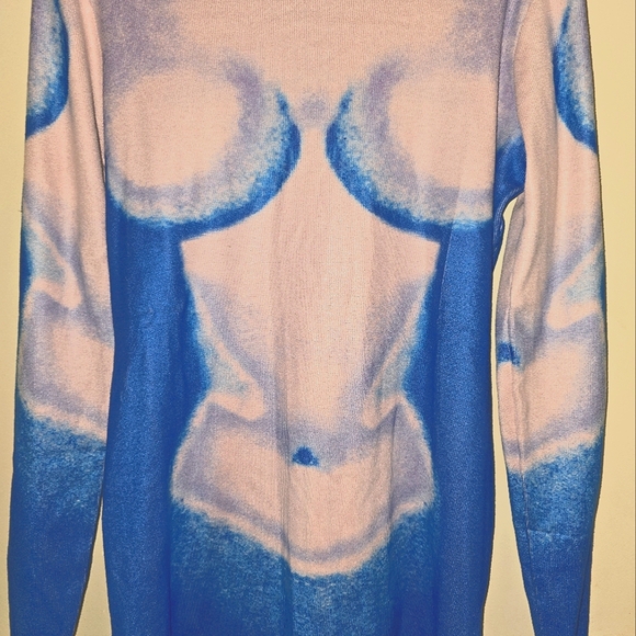 Ego Body heat sweater Dress - Royal - Picture 3 of 4